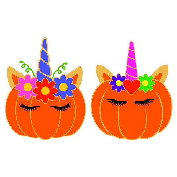 Pumpkin Unicorn Cuttable Design | Apex Embroidery Designs, Monogram